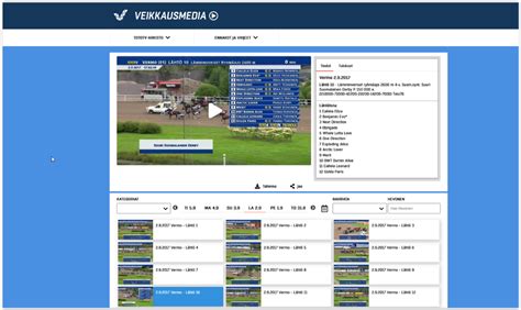 veikkausmedia|tototv videokirjasto.